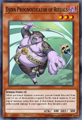 Djinn Prognosticator of Rituals - Art 1