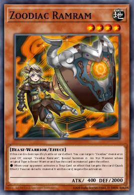 Zoodiac Ramram - Art 1
