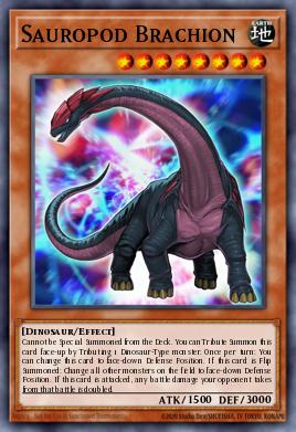 Sauropod Brachion - Art 1