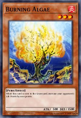 Burning Algae - Art 1