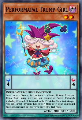 Performapal Trump Girl - Art 1