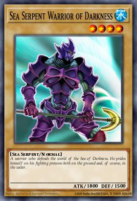 Sea Serpent Warrior of Darkness - Art 1
