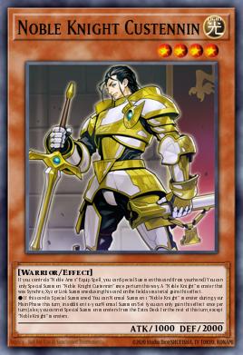 Noble Knight Custennin - Art 1