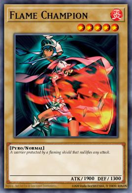Flame Champion - Art 1