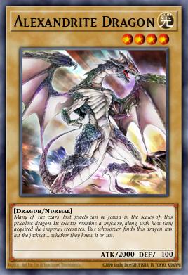 Alexandrite Dragon - Art 1