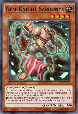 Gem-Knight Sardonyx - Art 1