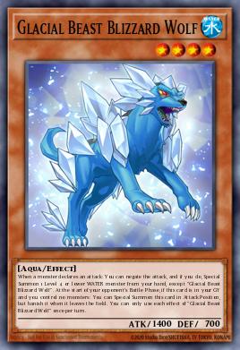 Glacial Beast Blizzard Wolf - Art 1