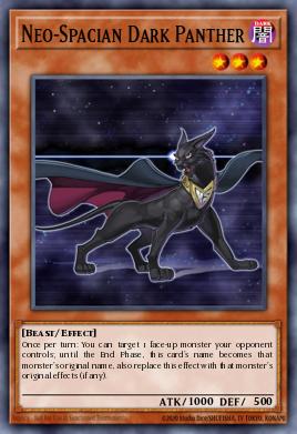 Neo-Spacian Dark Panther - Art 1