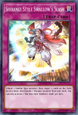 Shiranui Style Swallow's Slash - Art 1