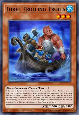 Three Trolling Trolls - Art 1