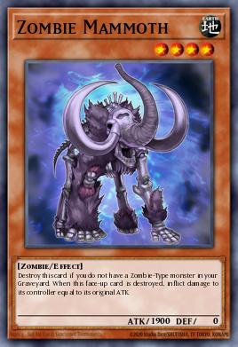 Zombie Mammoth - Art 1