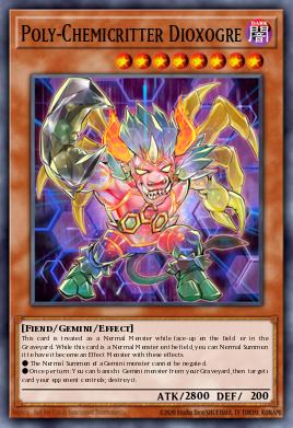Poly-Chemicritter Dioxogre - Art 1