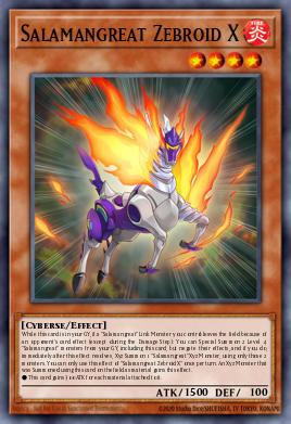 Salamangreat Zebroid X - Art 1