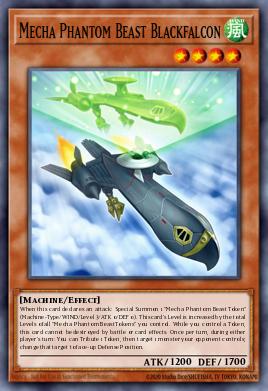 Mecha Phantom Beast Blackfalcon - Art 1