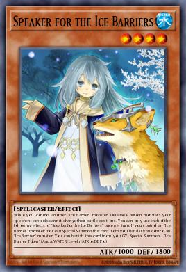 Speaker for the Ice Barriers - Art 1