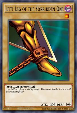 Left Leg of the Forbidden One - Art 1