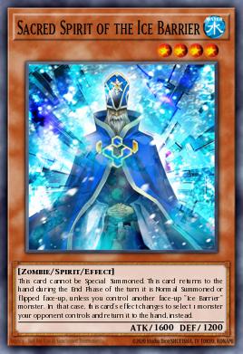 Sacred Spirit of the Ice Barrier - Art 1