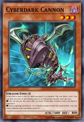 Cyberdark Cannon - Art 1