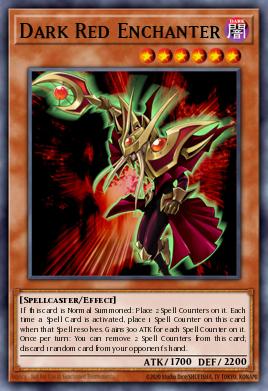 Dark Red Enchanter - Art 1