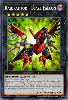 Raidraptor - Blaze Falcon - Art 1