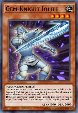 Gem-Knight Iolite - Art 1