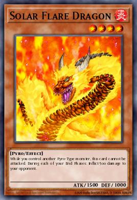 Solar Flare Dragon - Art 1