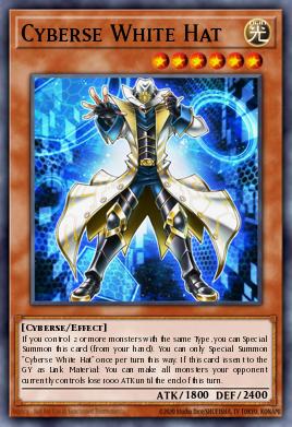 Cyberse White Hat - Art 1
