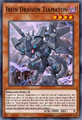 Iron Dragon Tiamaton - Art 1