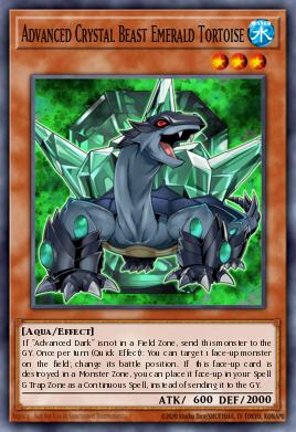 Advanced Crystal Beast Emerald Tortoise - Art 1
