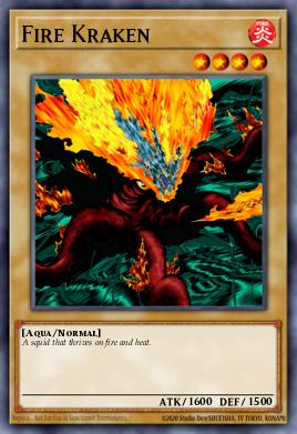 Fire Kraken - Art 1