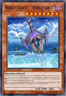 World Legacy - "World Lance" - Art 1