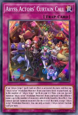 Abyss Actors' Curtain Call - Art 1