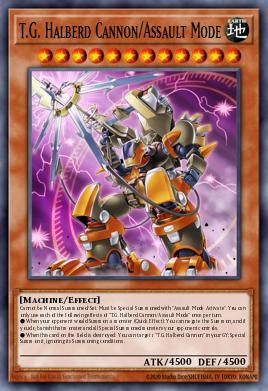 T.G. Halberd Cannon/Assault Mode - Art 1