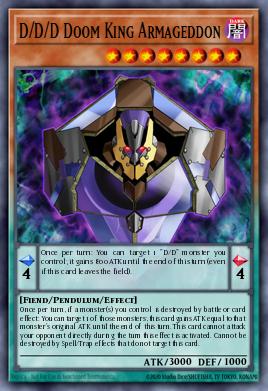D/D/D Doom King Armageddon - Art 1