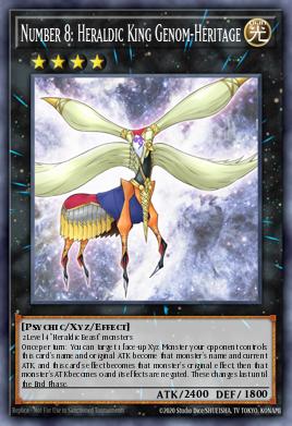 Number 8: Heraldic King Genom-Heritage - Art 1