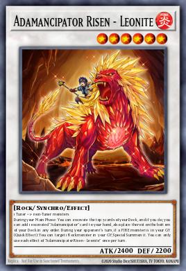 Adamancipator Risen - Leonite - Art 1