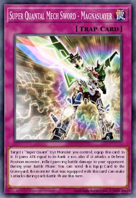Super Quantal Mech Sword - Magnaslayer - Art 1