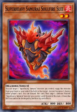Superheavy Samurai Soulfire Suit - Art 1