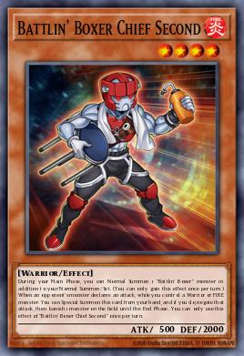 Battlin' Boxer Chief Second - Art 1