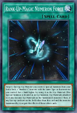 Rank-Up-Magic Numeron Force - Art 1