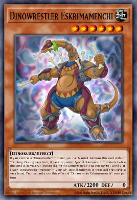 Dinowrestler Eskrimamenchi - Art 1