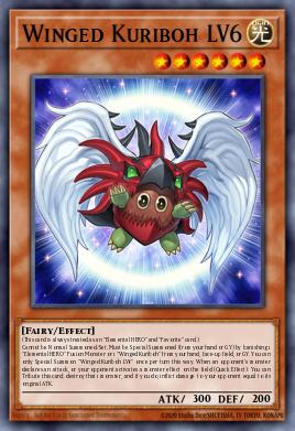Winged Kuriboh LV6 - Art 1