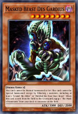 Masked Beast Des Gardius - Art 1