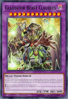 Gladiator Beast Claudius - Art 1