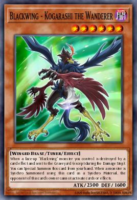 Blackwing - Kogarashi the Wanderer - Art 1