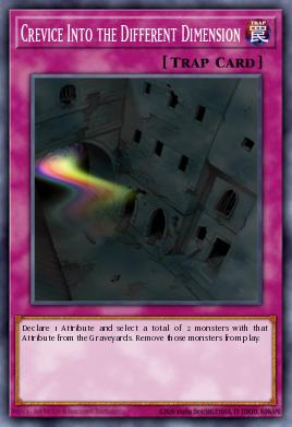Crevice Into the Different Dimension - Art 1