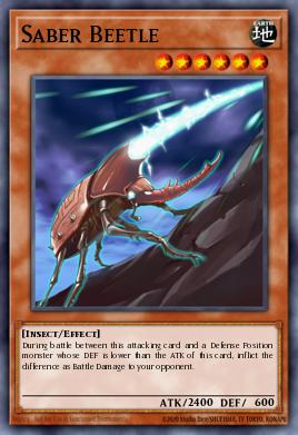 Saber Beetle - Art 1