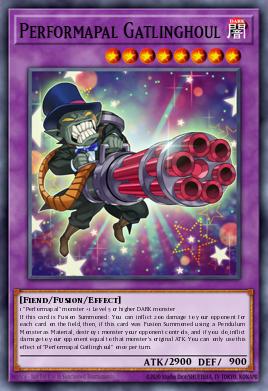 Performapal Gatlinghoul - Art 1