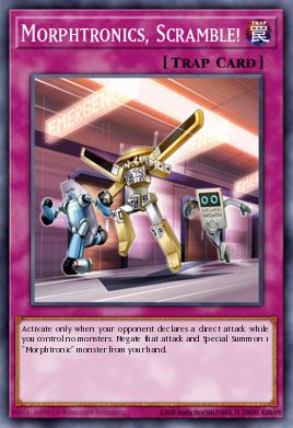 Morphtronics, Scramble! - Art 1