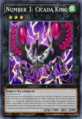 Number 3: Cicada King - Art 1